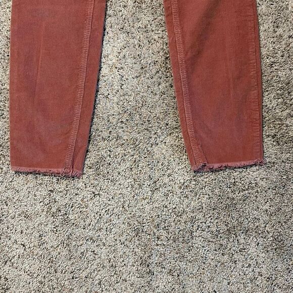 We the Free Corduroy Skinny Pants Modern Mauve Pink Size 28 - Picture 4 of 6